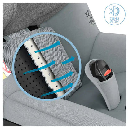 Maxi-Cosi Mica Pro Eco I-Size Car Seat W/Base (Authentic Grey)