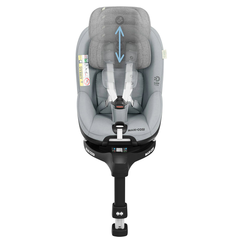 Maxi-Cosi Mica Pro Eco I-Size Car Seat W/Base (Authentic Grey)