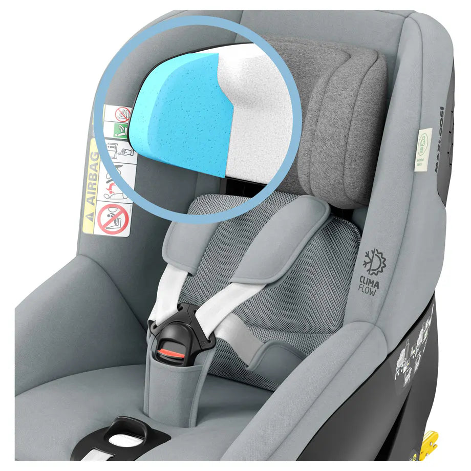 Maxi-Cosi Mica Pro Eco I-Size Car Seat W/Base (Authentic Grey)