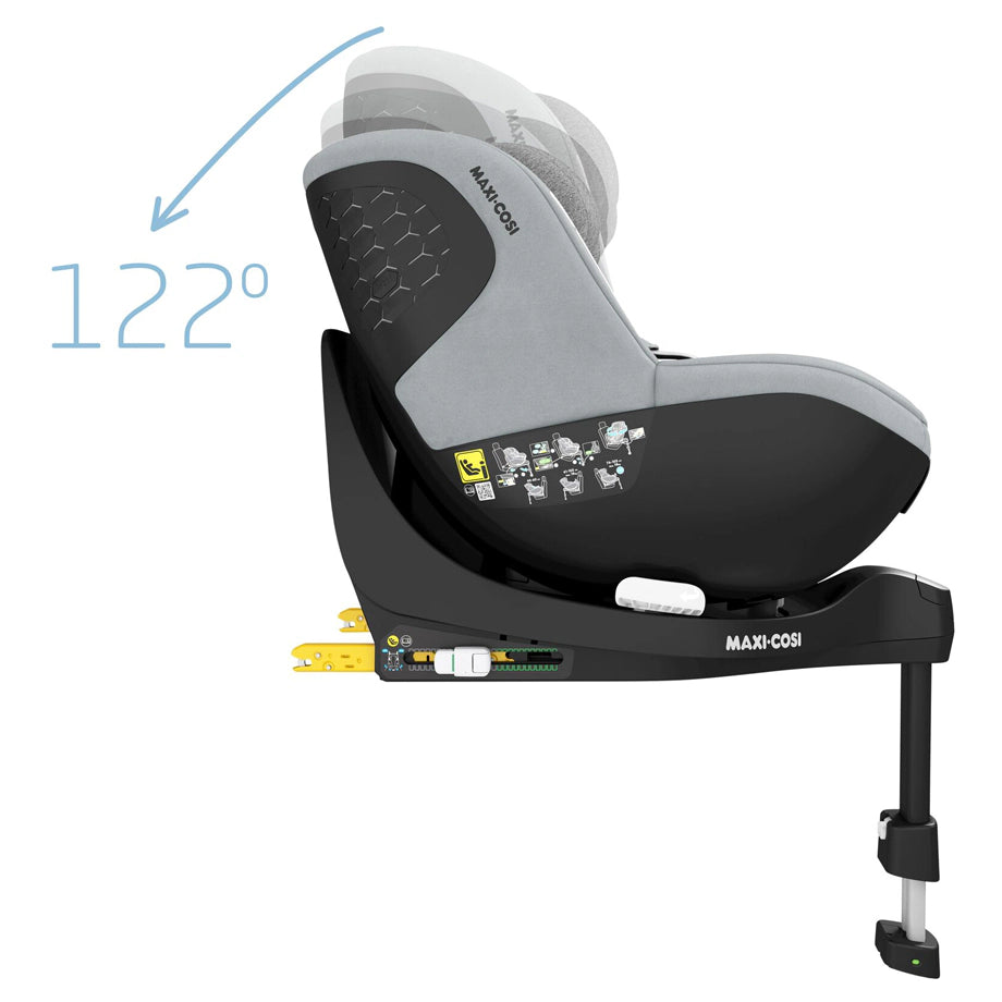 Maxi-Cosi Mica Pro Eco I-Size Car Seat W/Base (Authentic Grey)