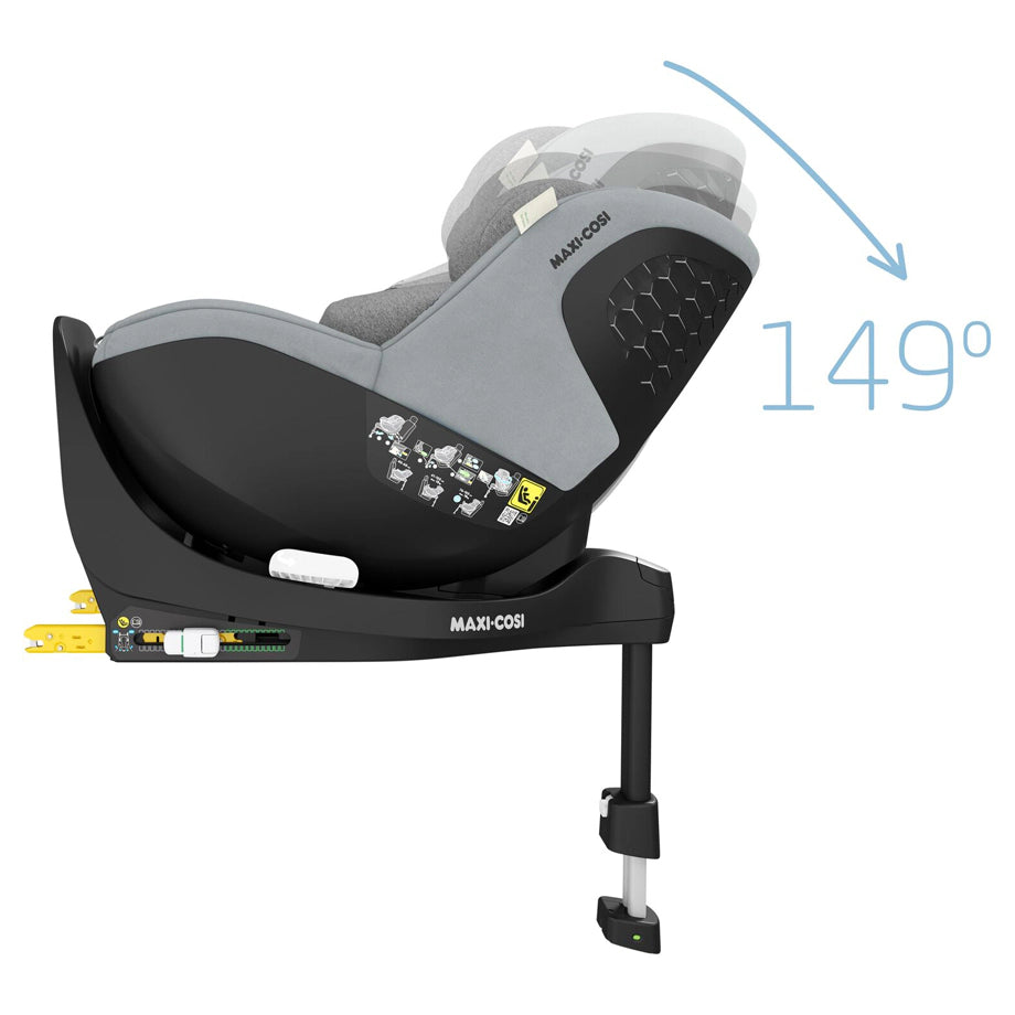 Maxi-Cosi Mica Pro Eco I-Size Car Seat W/Base (Authentic Grey)