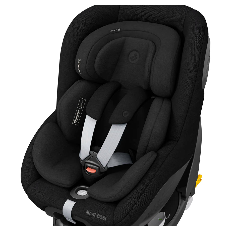 Maxi-Cosi Mica 360 Pro I-Size Car Seat W/Base (Authentic Black)