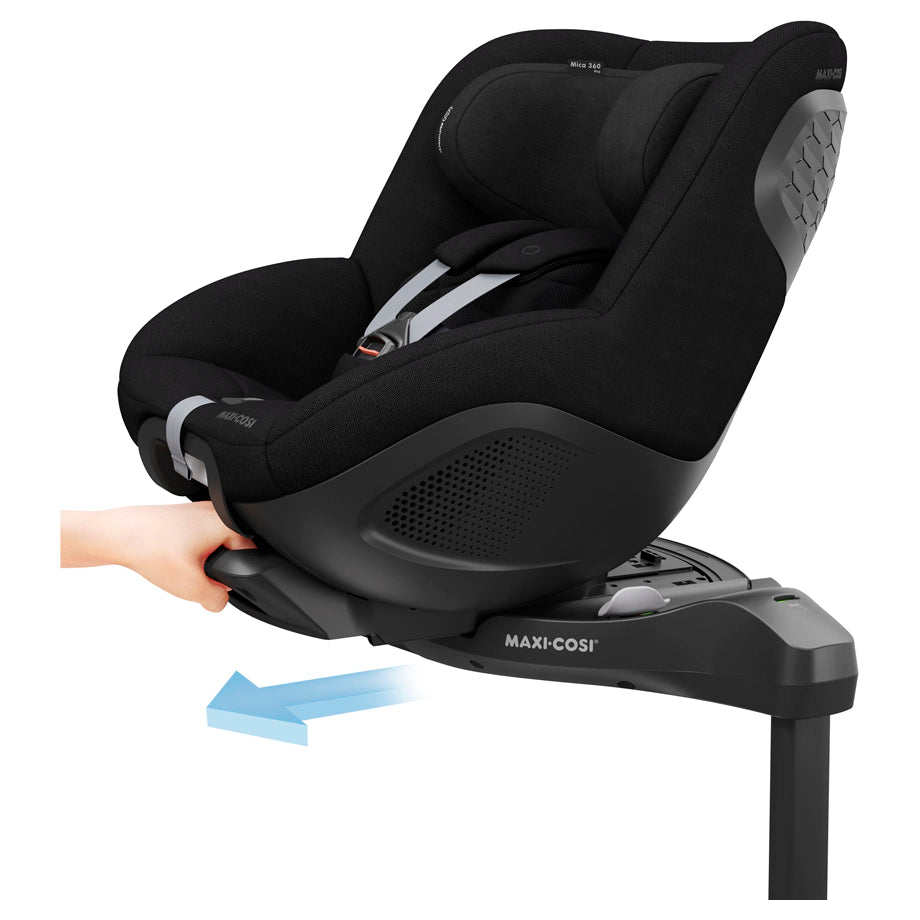 Maxi-Cosi Mica 360 Pro I-Size Car Seat W/Base (Authentic Black)