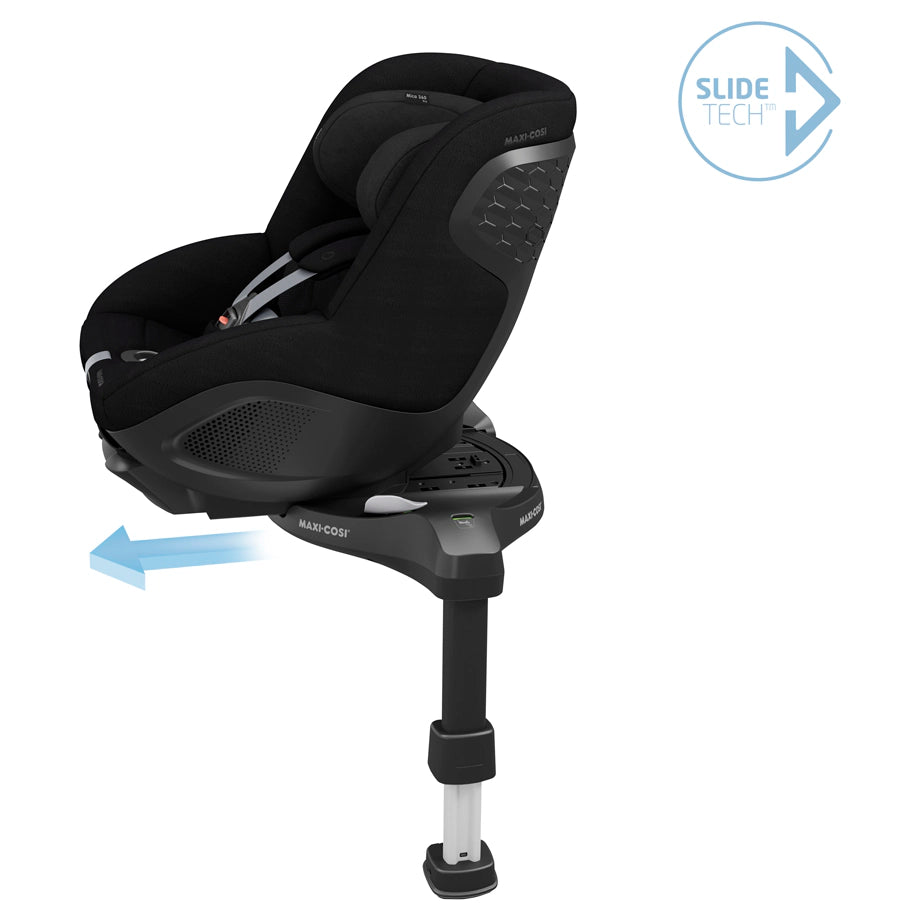 Maxi-Cosi Mica 360 Pro I-Size Car Seat W/Base (Authentic Black)