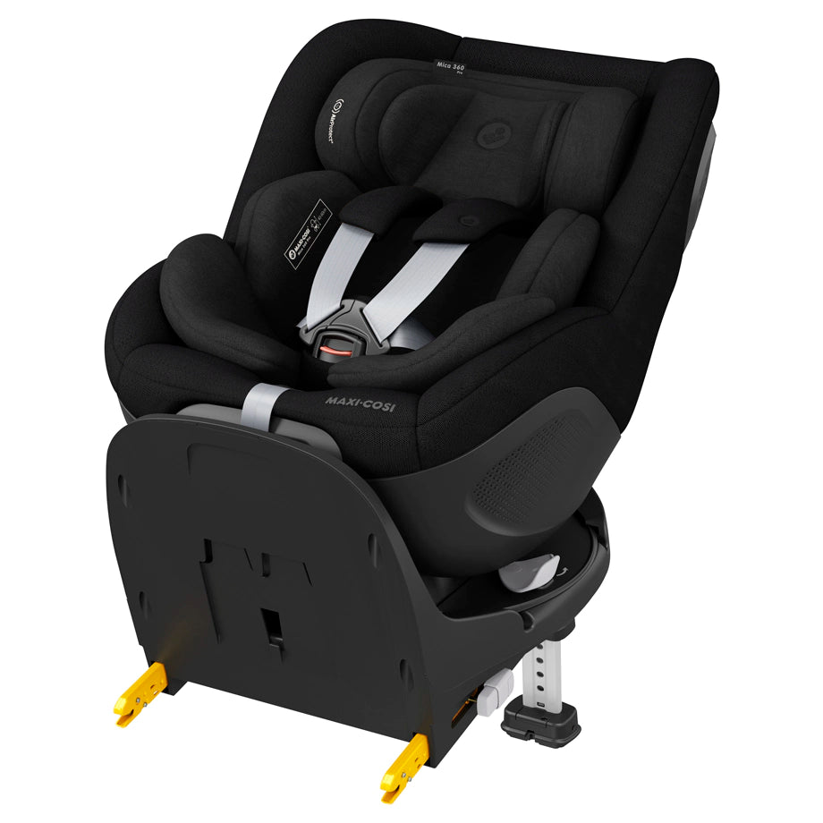 Maxi-Cosi Mica 360 Pro I-Size Car Seat W/Base (Authentic Black)