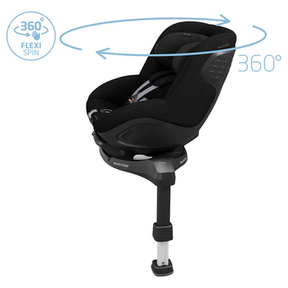 Maxi-Cosi Mica 360 Pro I-Size Car Seat W/Base (Authentic Black)
