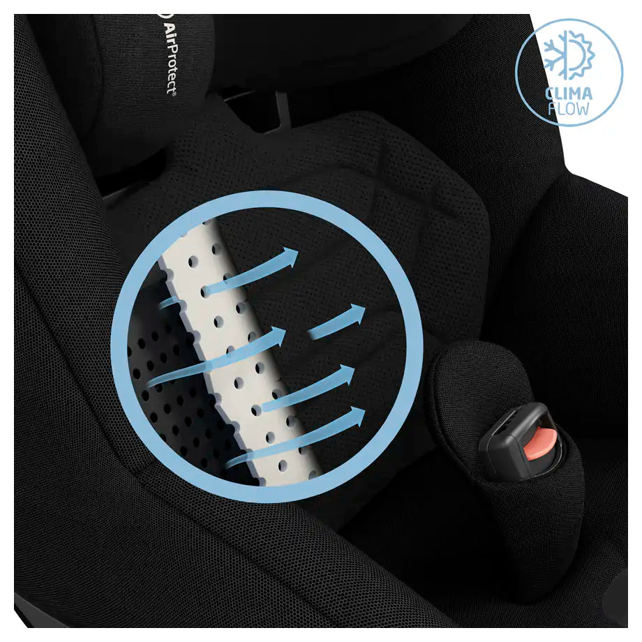 Maxi-Cosi Mica 360 Pro I-Size Car Seat W/Base (Authentic Black)