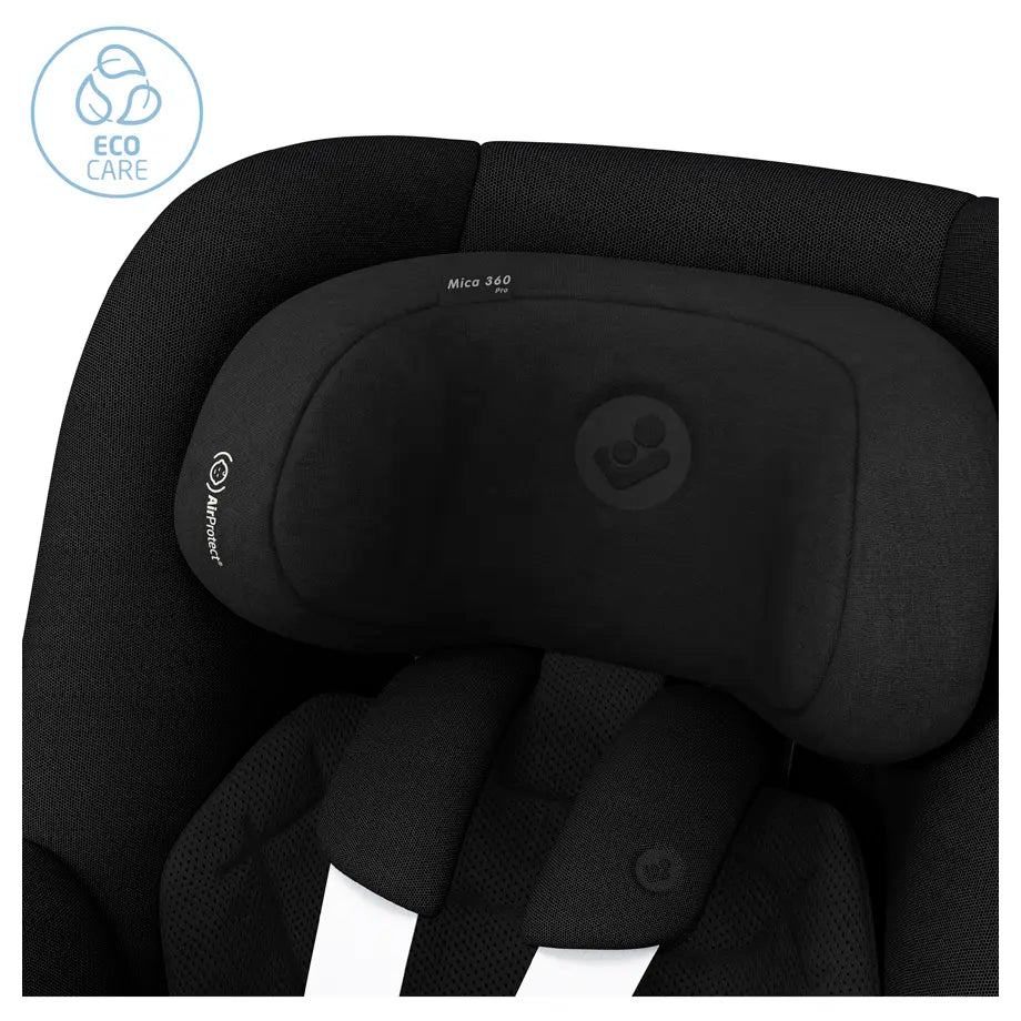 Maxi-Cosi Mica 360 Pro I-Size Car Seat W/Base (Authentic Black)