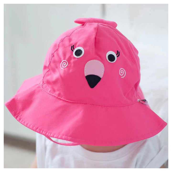 Zoocchini Baby Swim Diaper & Sun Hat Set Franny the Flamingo