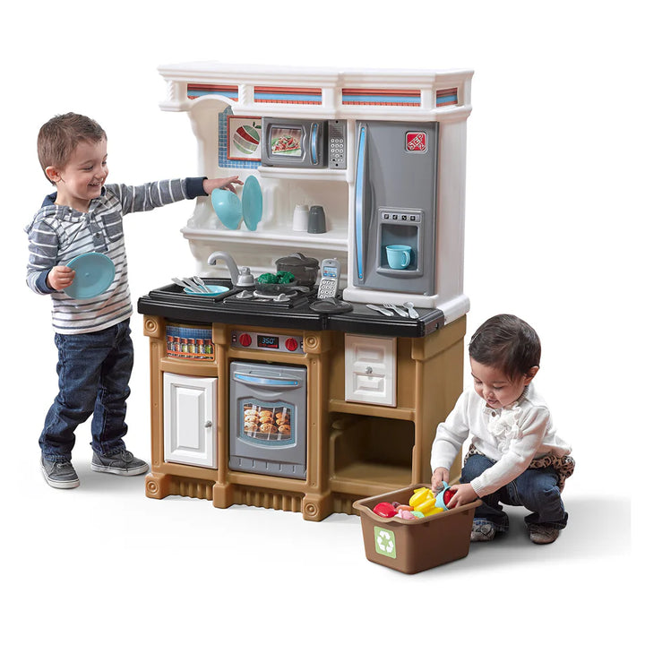 Step2 Lifestyle Custom Kitchen Brown & Black