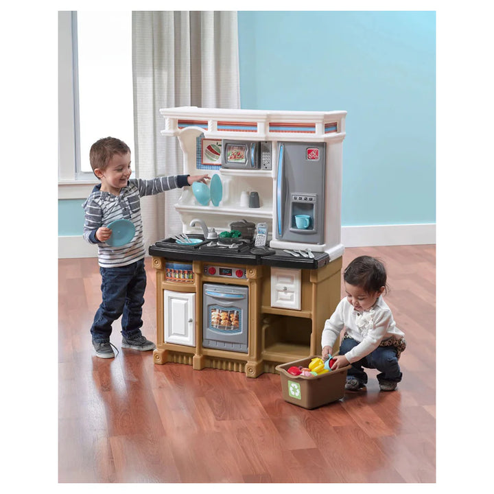 Step2 Lifestyle Custom Kitchen Brown & Black