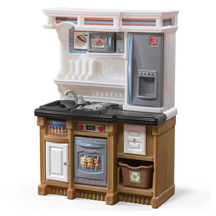 Step2 Lifestyle Custom Kitchen Brown & Black