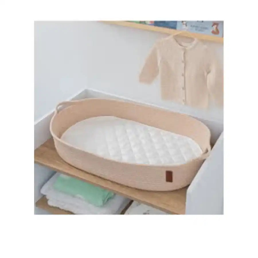 Clevamama Changing Basket With Quilted Waterproof Mat