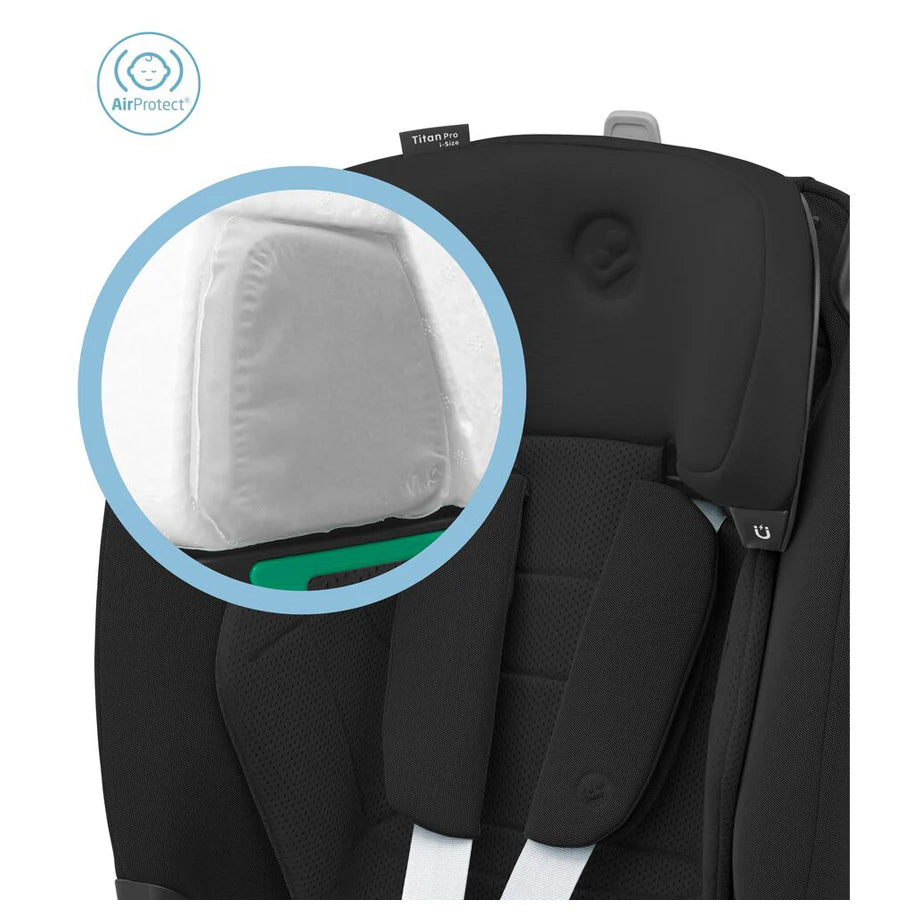 Maxi-Cosi Titan Pro I-Size Car Seat (Authentic Black)