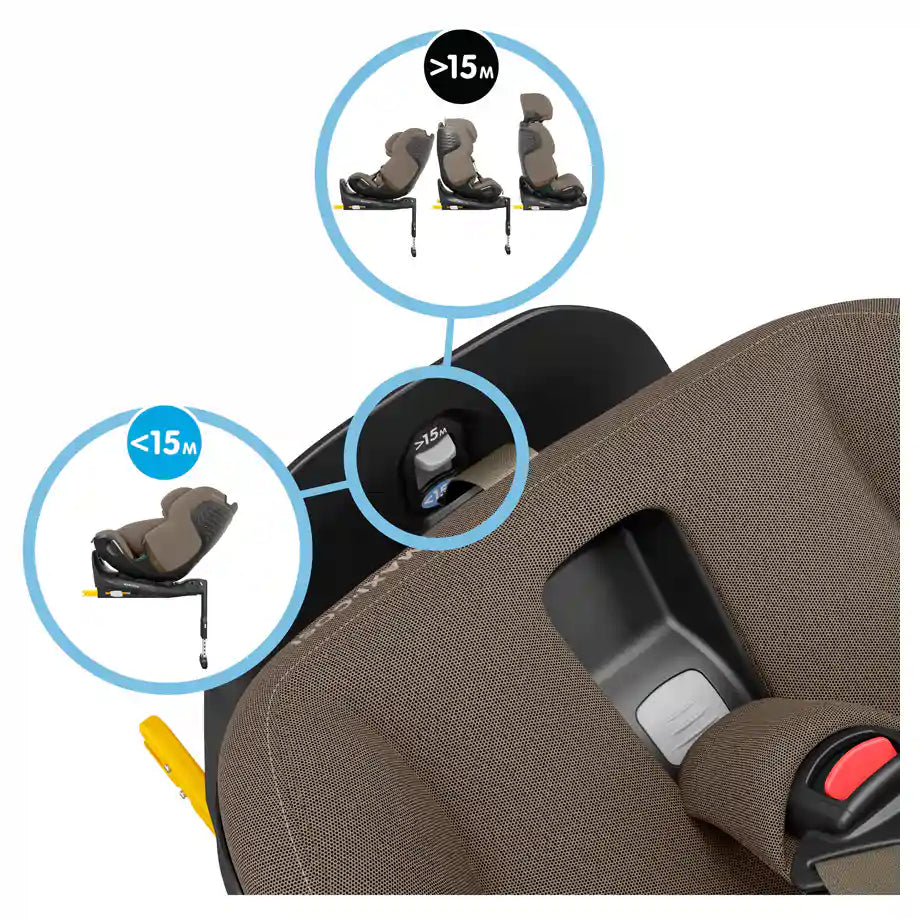 Maxi-Cosi Emerald 360 Pro Car Seat (Authentic Truffle)