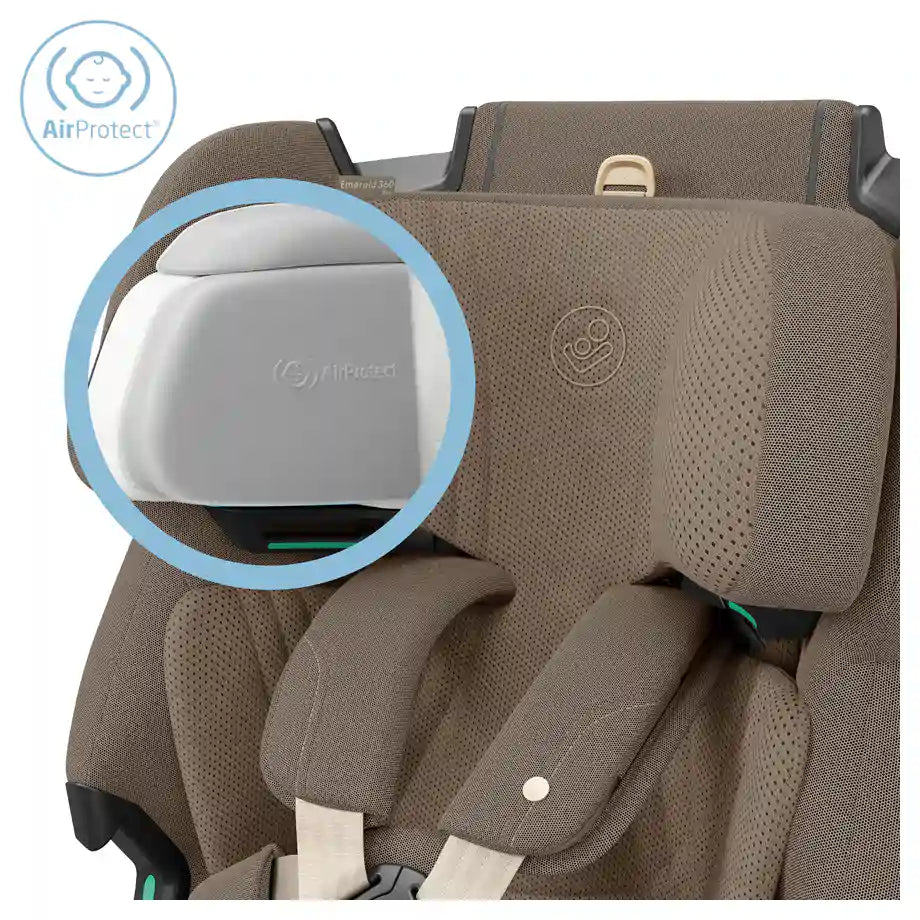 Maxi-Cosi Emerald 360 Pro Car Seat (Authentic Truffle)