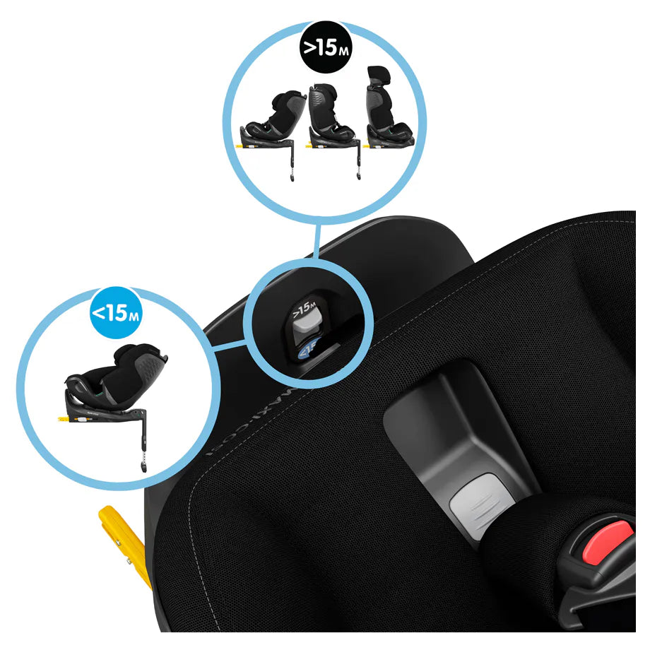 Maxi-Cosi Emerald 360 Pro Car Seat (Authentic Black)