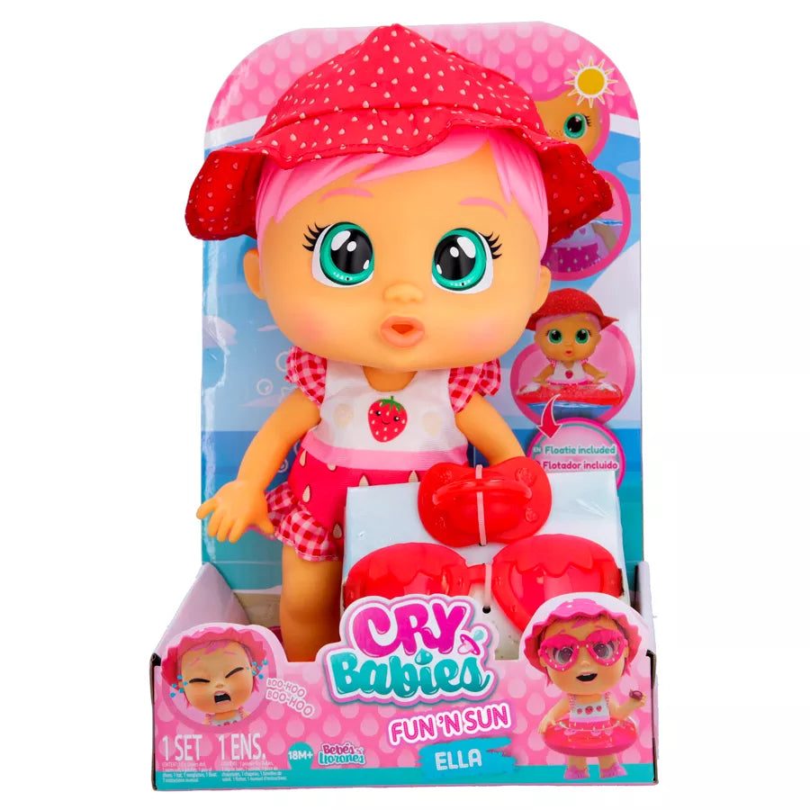 ألعاب IMC Cry Babies Fun N Sun Ella ألعاب IMC Cry Babies Fun N Sun Ella