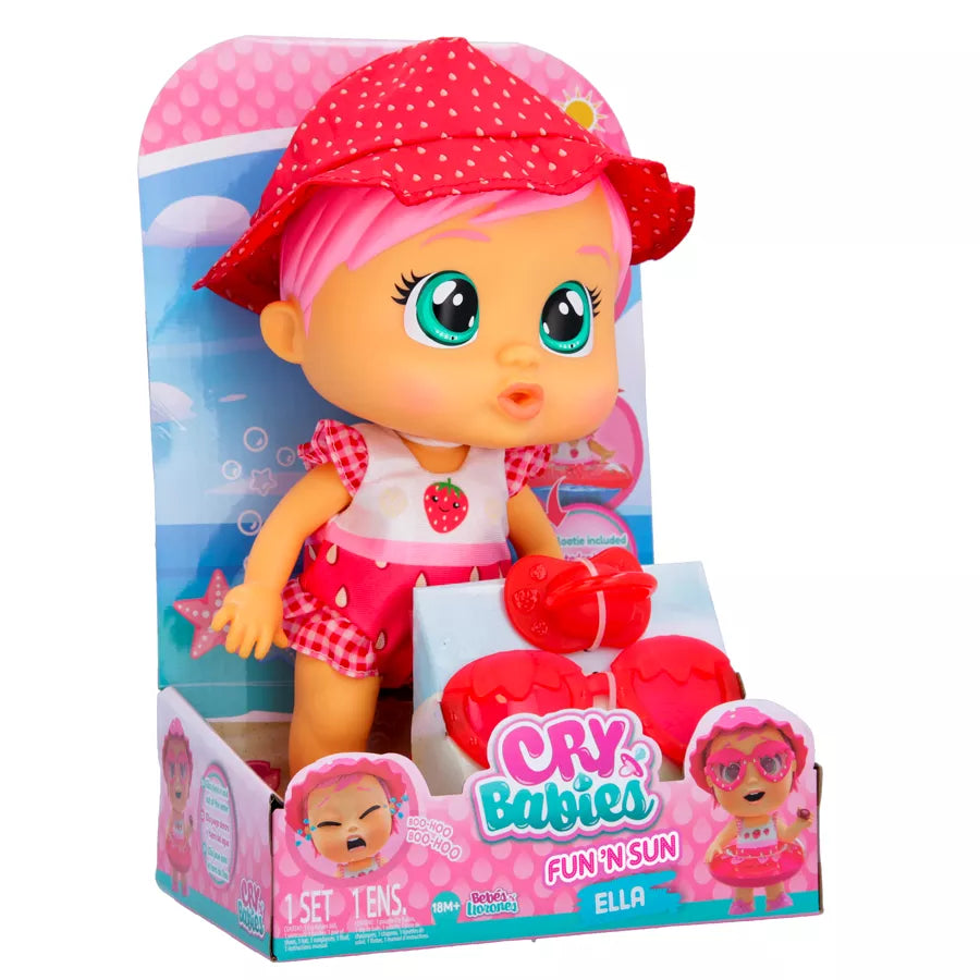 ألعاب IMC Cry Babies Fun N Sun Ella ألعاب IMC Cry Babies Fun N Sun Ella