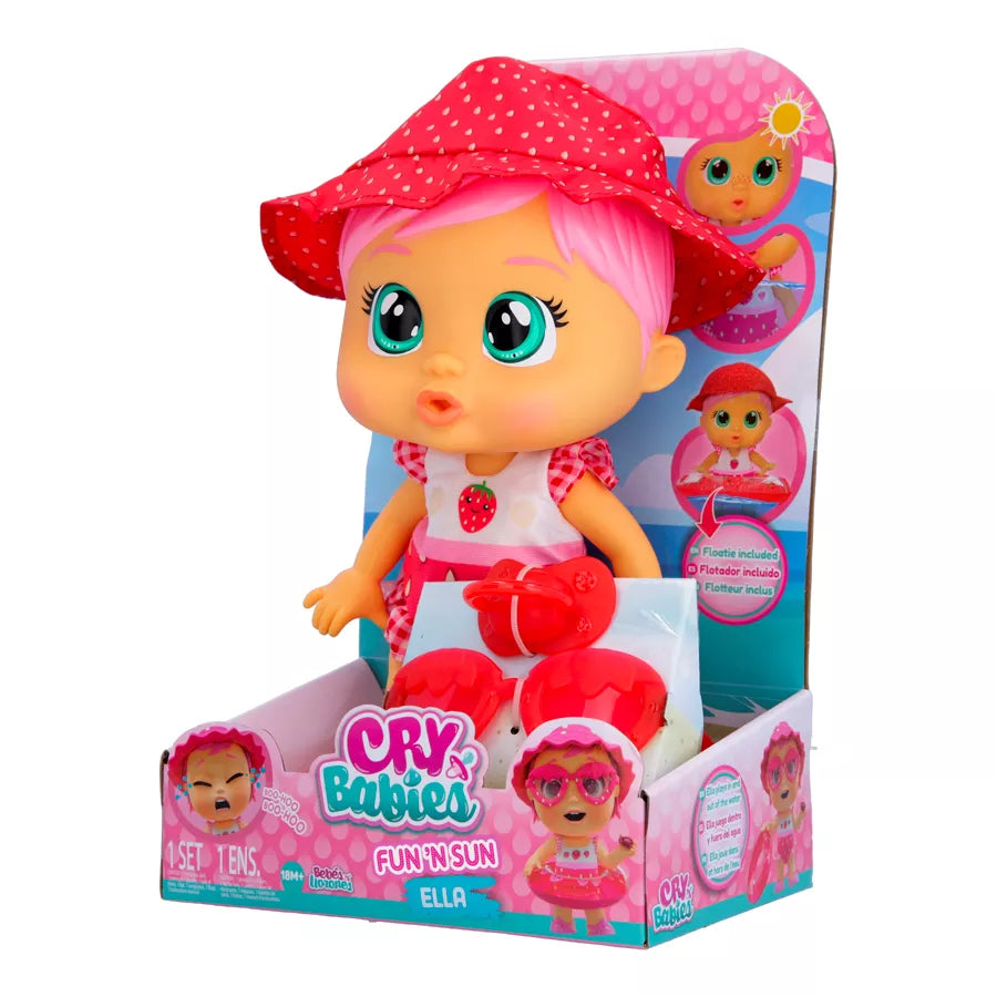 ألعاب IMC Cry Babies Fun N Sun Ella ألعاب IMC Cry Babies Fun N Sun Ella