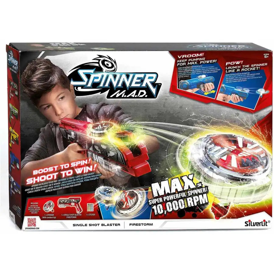 مسدس Silverlit Single Shot Blaster Firestorm مسدس Silverlit Single Shot Blaster Firestorm
