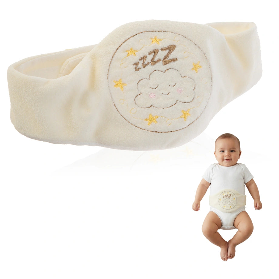 Babyjem Cherry Core Filled Belt for Babies (Beige), 0 Months+
