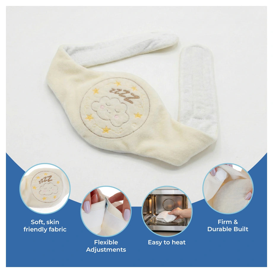 Babyjem Cherry Core Filled Belt for Babies (Beige), 0 Months+