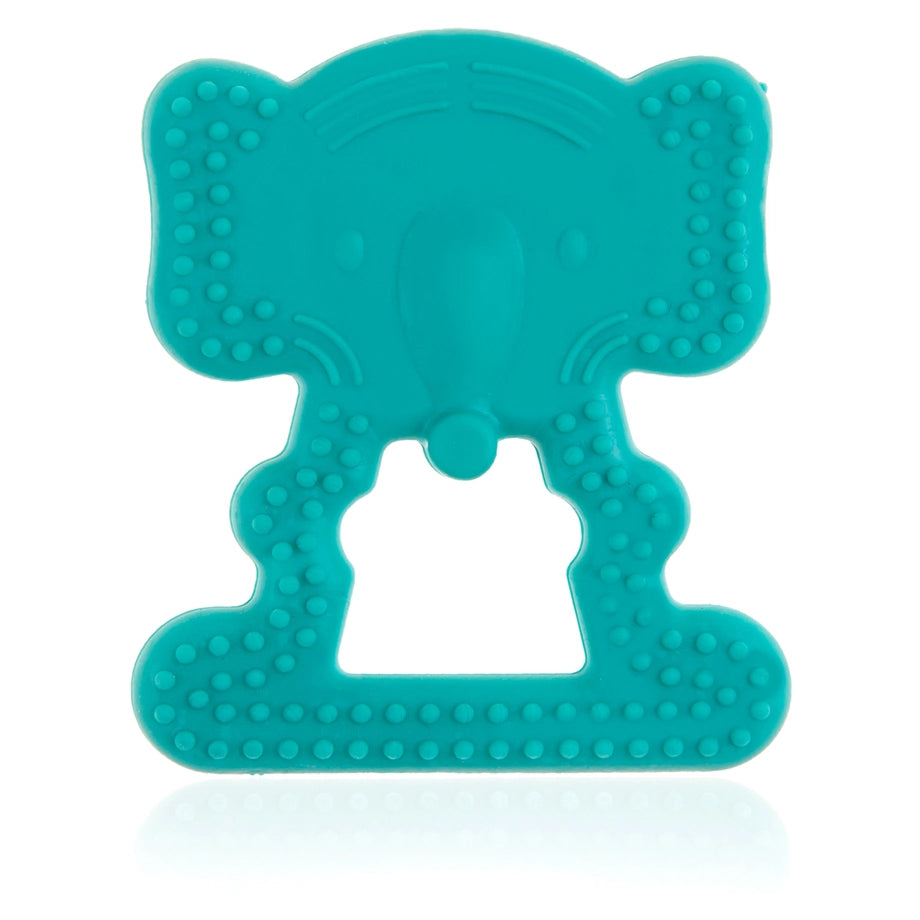 Babyjem Baby Teethering Elephant Gloves, 3+ Months (Green)