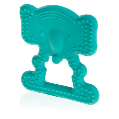 Babyjem Baby Teethering Elephant Gloves, 3+ Months (Green)