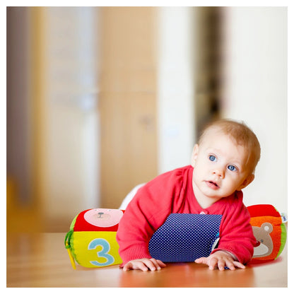 Babyjem Colourful Crawling Pillow, 0–6 Months (Multicolour)