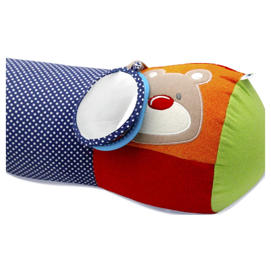 Babyjem Colourful Crawling Pillow, 0–6 Months (Multicolour)