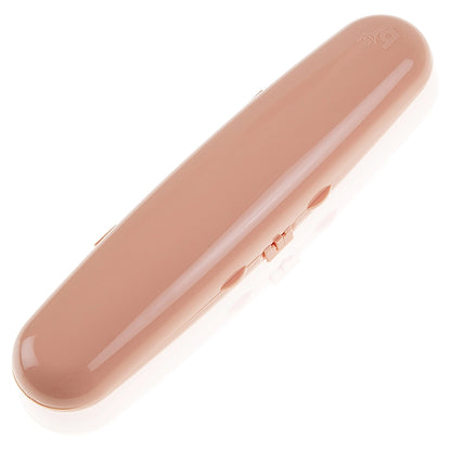 Babyjem Plastic Fork & Spoon Travel Case, 6+ Months (Rose)