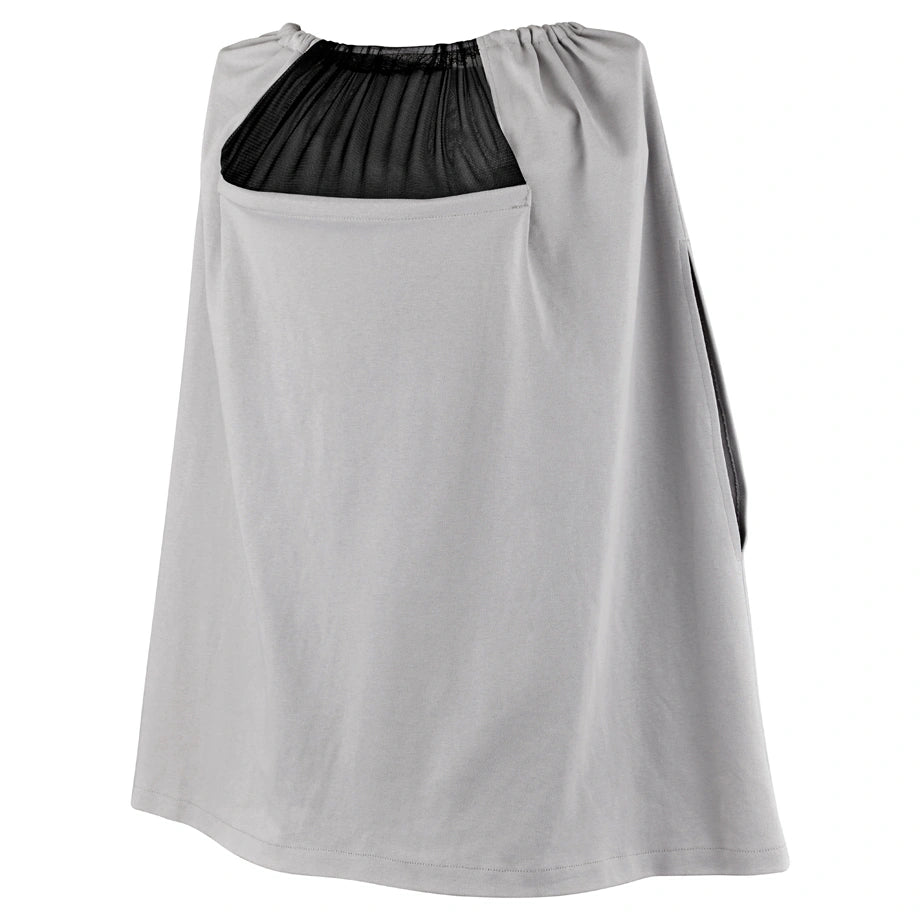 Babyjem Breast Feeding with Tulle Cover (Grey)