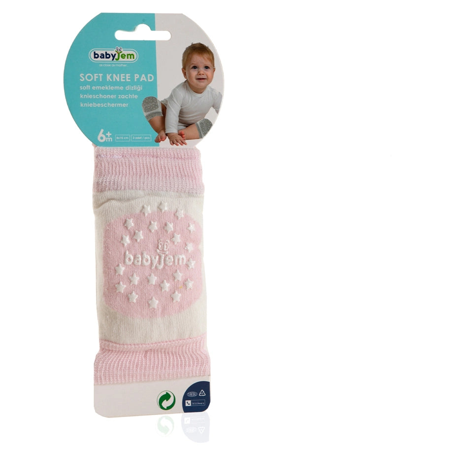 Babyjem Soft Knee Pad (Pink), 6 Months+