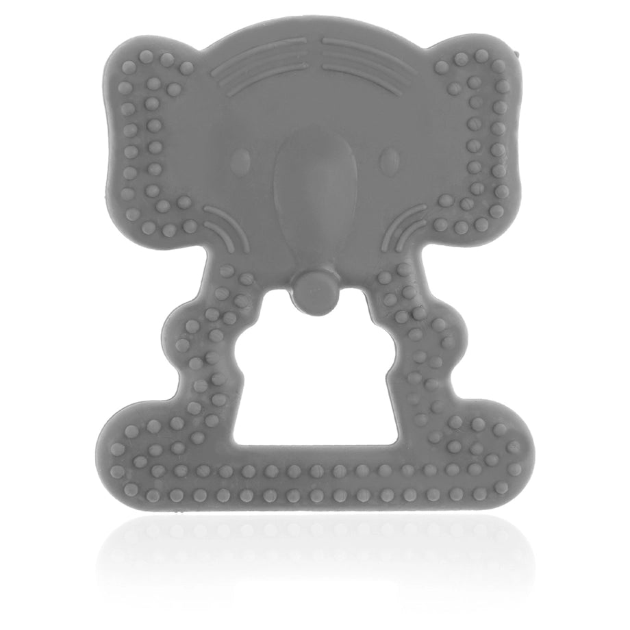 Babyjem Baby Teethering Elephant Gloves, 3+ Months (Grey)