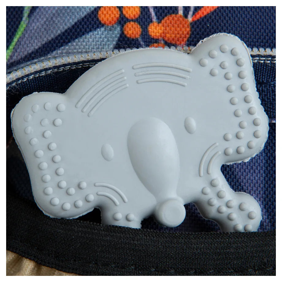 Babyjem Baby Teethering Elephant Gloves, 3+ Months (Grey)