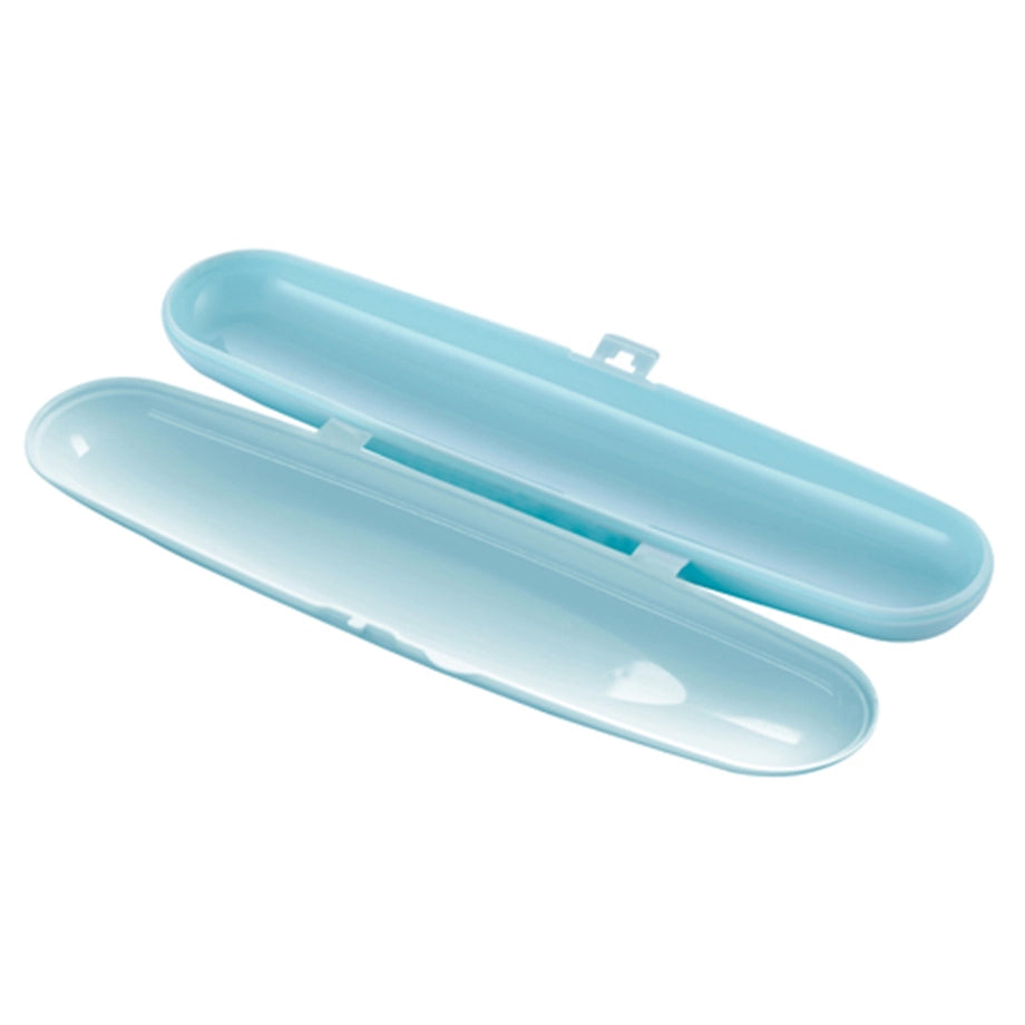 Babyjem Plastic Fork & Spoon Travel Case, 6+ Months (Green)