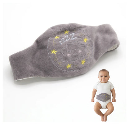 Babyjem Cherry Core Filled Belt for Babies (Grey), 0 Months+