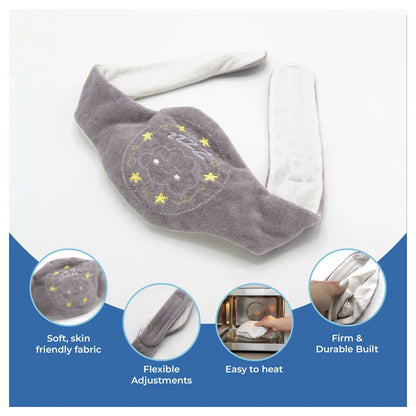 Babyjem Cherry Core Filled Belt for Babies (Grey), 0 Months+