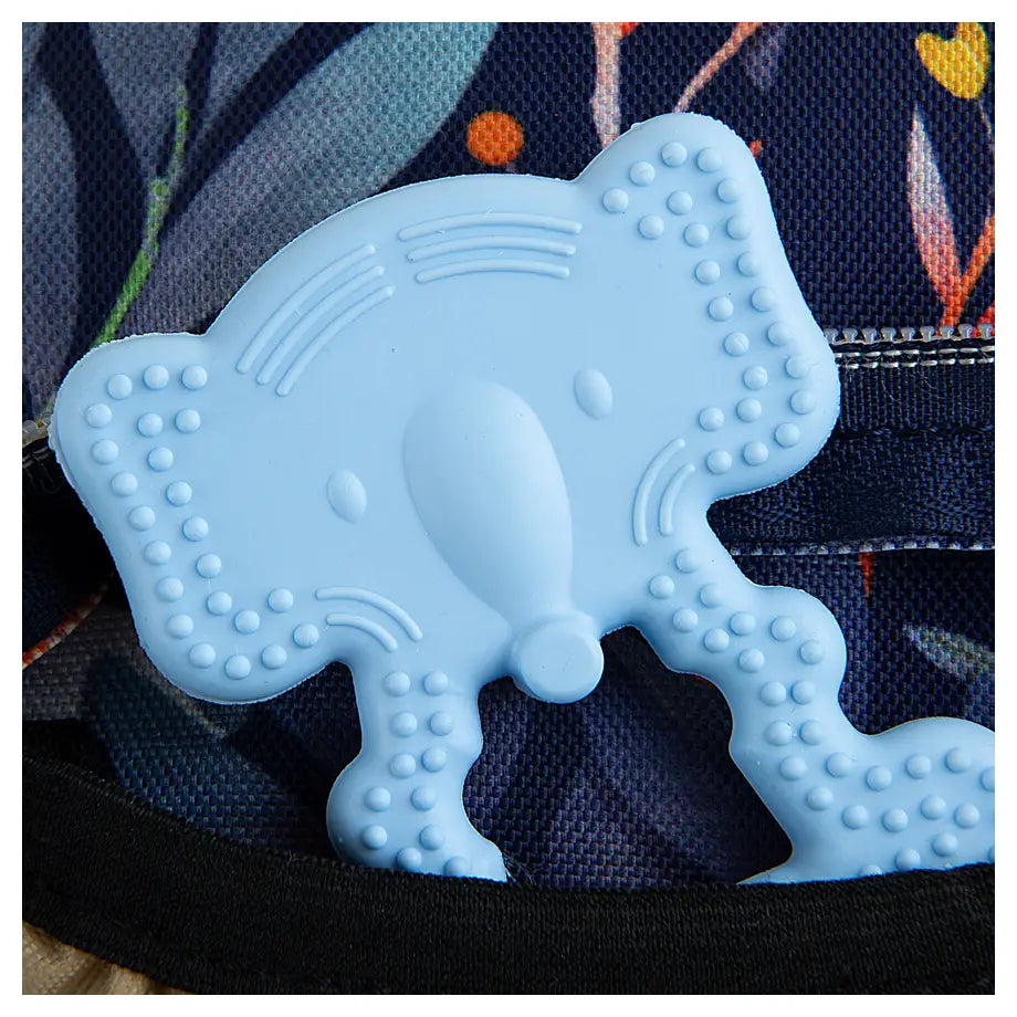 Babyjem Baby Teethering Elephant Gloves, 3+ Months (Blue)