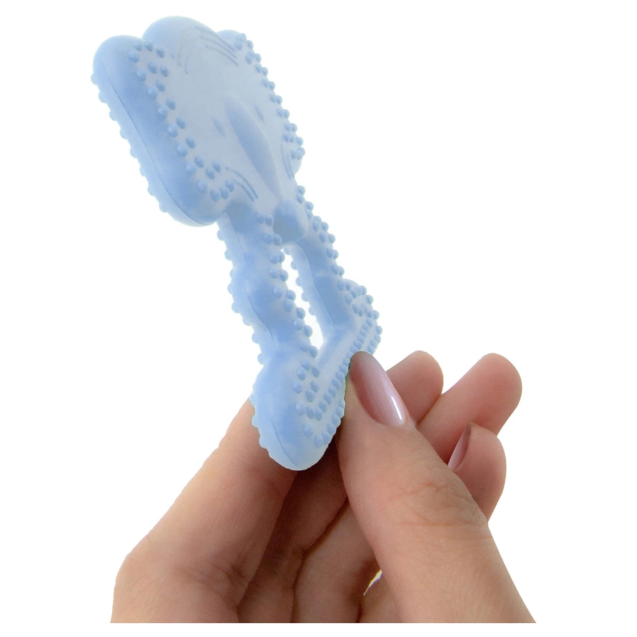 Babyjem Baby Teethering Elephant Gloves, 3+ Months (Blue)