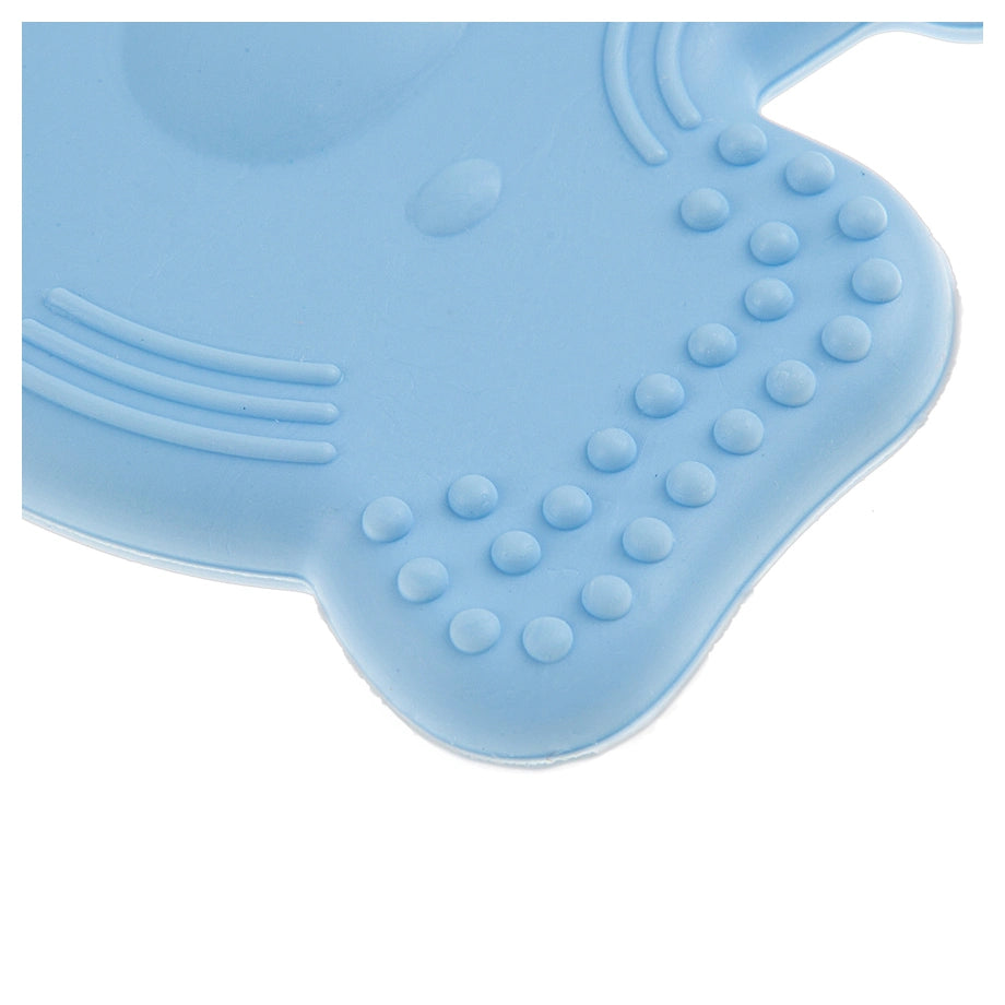 Babyjem Baby Teethering Elephant Gloves, 3+ Months (Blue)