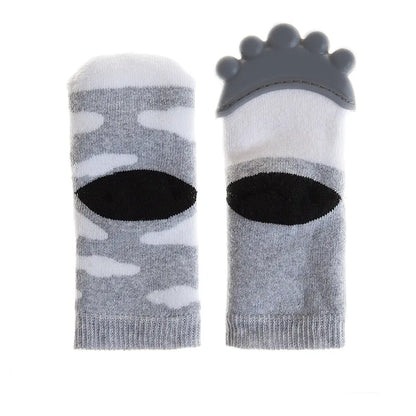 Babyjem Sock Teether, 3–12 Months (Grey)