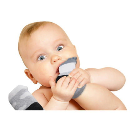 Babyjem Sock Teether, 3–12 Months (Grey)