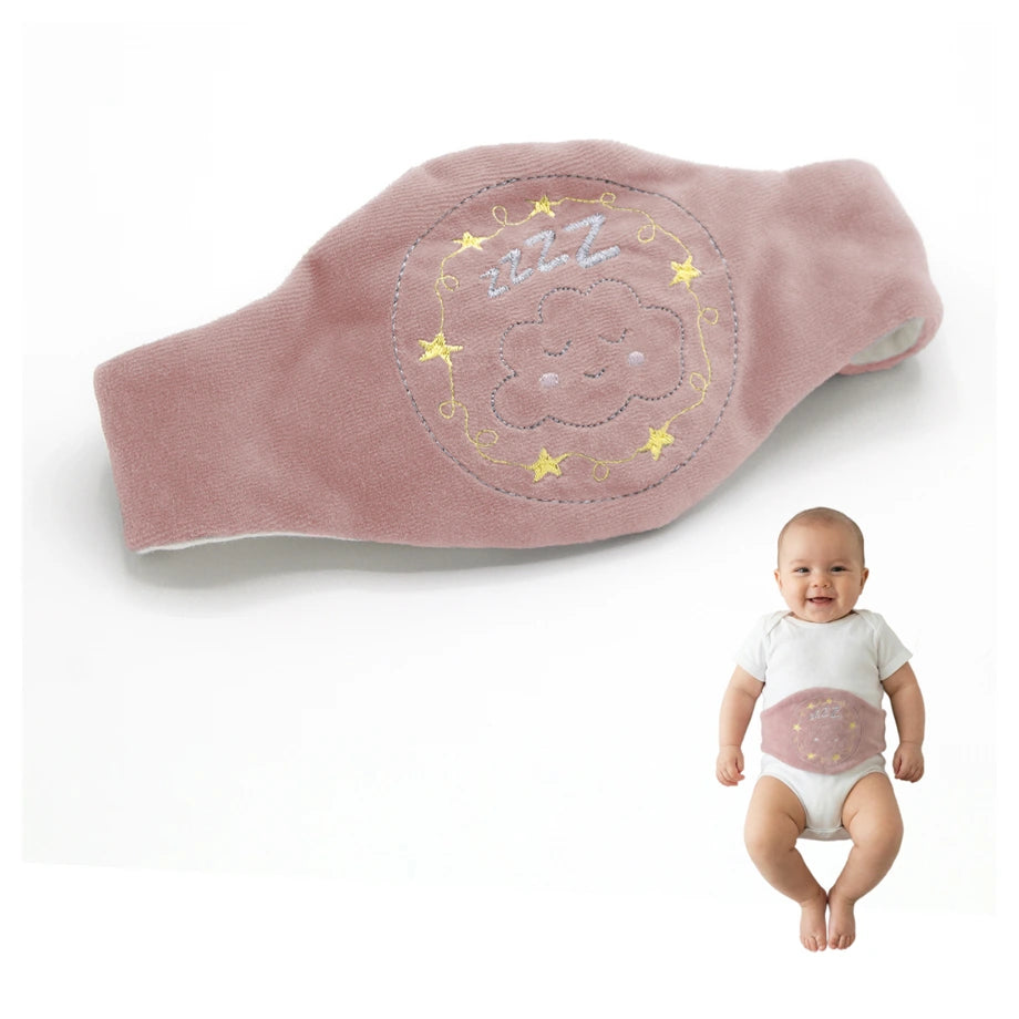 Babyjem Cherry Core Filled Belt for Babies (Rose), 0 Months+