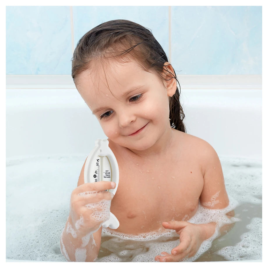 Babyjem Bath & Room Thermometer for Babies, Newborn (White), 0 Months+