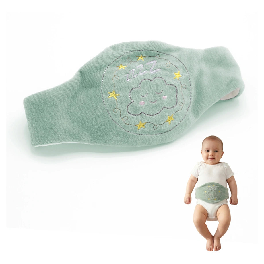 Babyjem Cherry Core Filled Belt for Babies (Green), 0 Months+