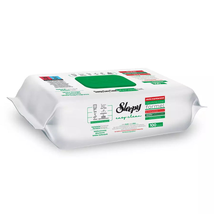 Sleepy Antibacterial Wipes For Surfaces (Green)