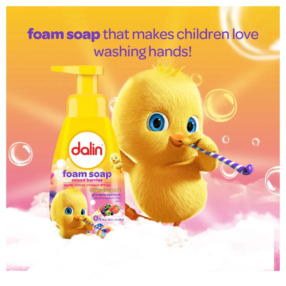 Dalin Foam Soap Mixed Berries 200ml