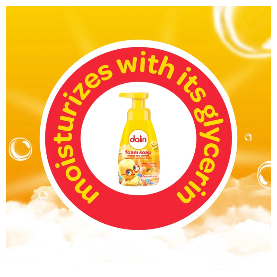 Dalin Foam Soap Mango & Orange 200ml